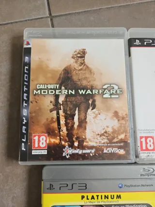Lote 5 Juegos PS3: Call of Duty, Uncharted, Gran T