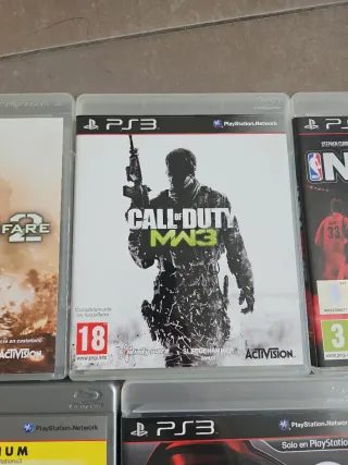 Lote 5 Juegos PS3: Call of Duty, Uncharted, Gran T