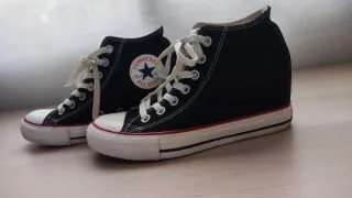 Sneakers Converse Alte Nere