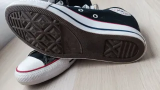 Sneakers Converse Alte Nere