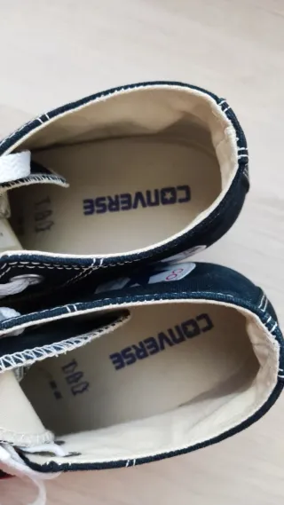 Sneakers Converse Alte Nere