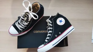 Sneakers Converse Alte Nere