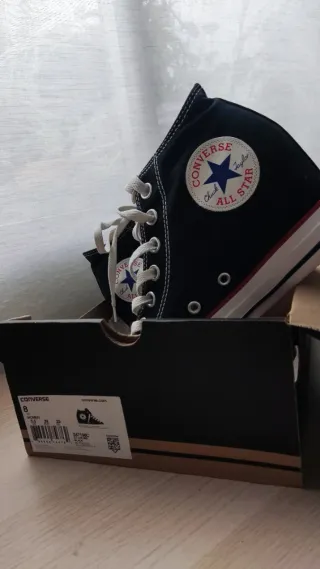 Sneakers Converse Alte Nere