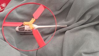 Helicóptero de juguete policía