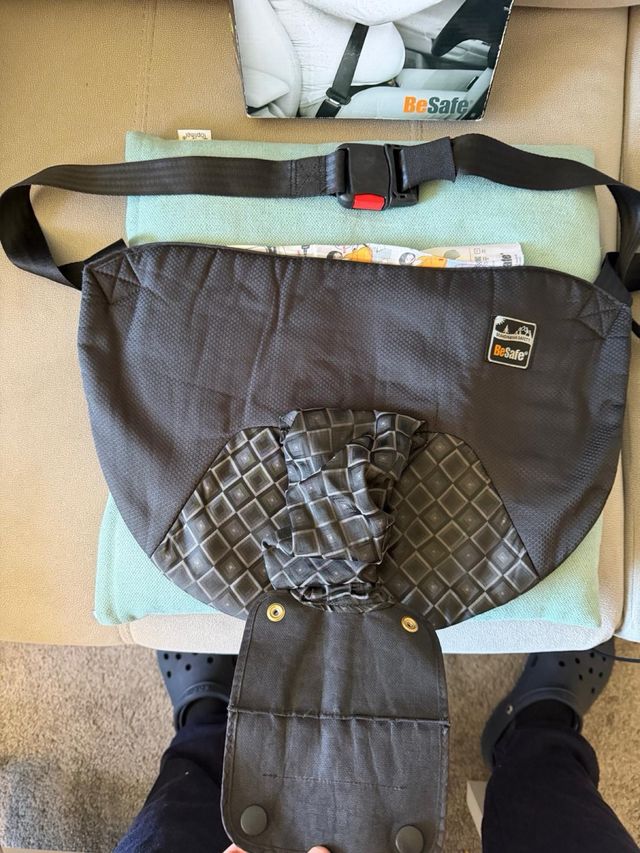 Cinturón Embarazada BeSafe Coche Negro