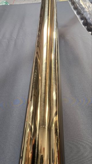 Barrera de cuerda dorada para eventos