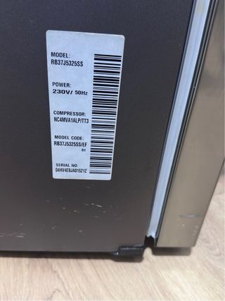 Frigorífico Samsung RB37J5325SS