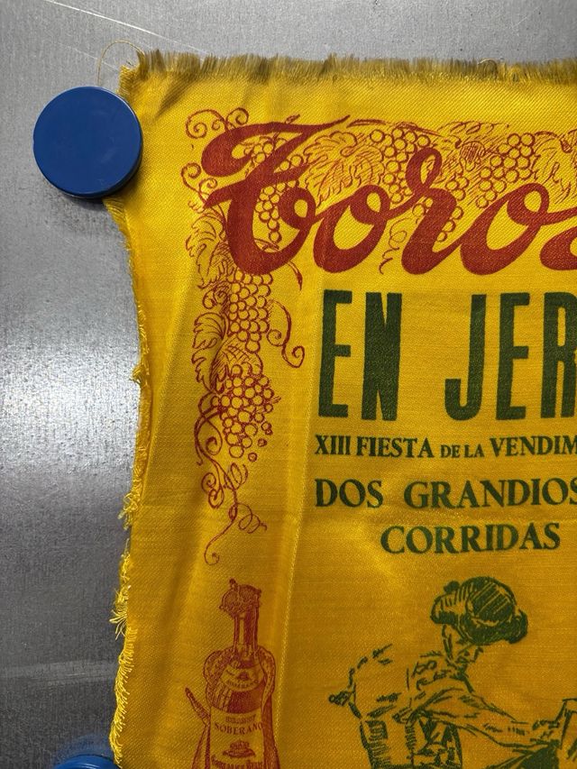 Cartel Toros en seda, Jerez de la Frontera, 1960