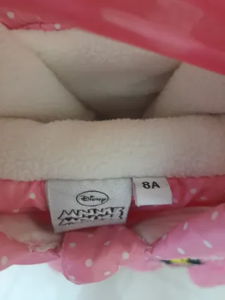Abrigo rosa Minnie Mouse y abrigo Vertbaudet