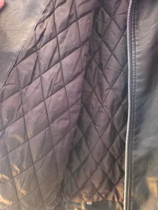 Chaqueta Biker Cuero