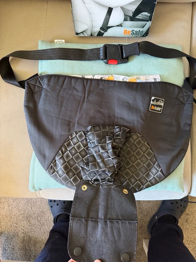 Cinturón Embarazo BeSafe Negro