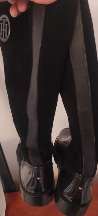 Botas Tommy Hilfiger Talla 40 Negras