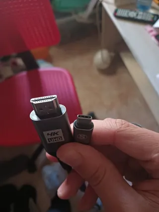 Adaptador HDMI a USB-C 4K UHD