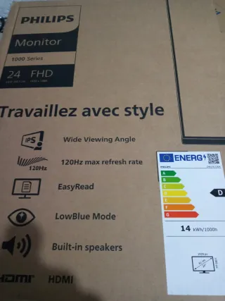 Monitor Philips 1000 Series sin estrenar