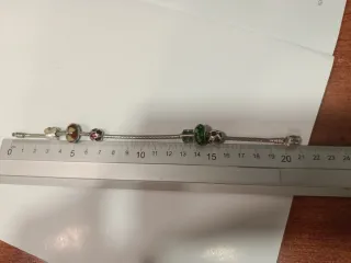 Pulsera Pandora Plata con Abalorios