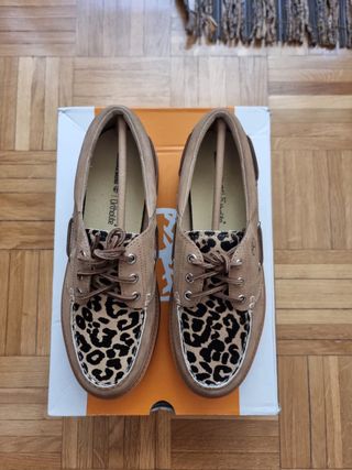 Timberland Náuticos Leopardo