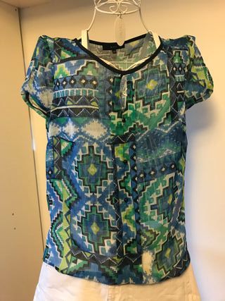 Blusa Festa manga corta talla 44