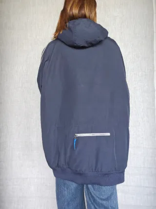 Giacca Adidas blu  navy anni '90