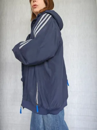 Giacca Adidas blu  navy anni '90