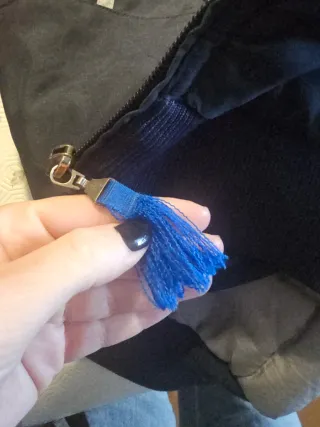 Giacca Adidas blu  navy anni '90