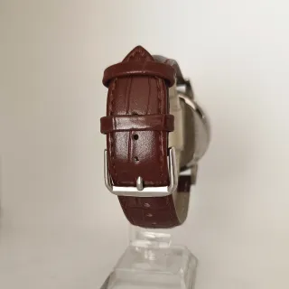 Reloj Cross Esfera Azul Correa Marrón