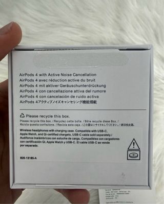 Airpods Pro 4 Apple Blancos Cancelacion de Ruido