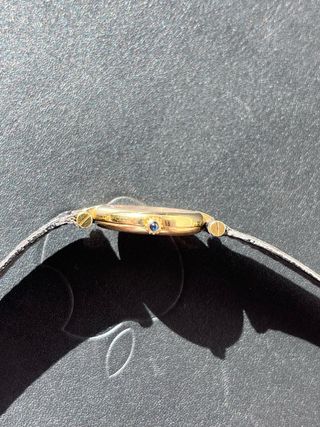 Orologio Cartier Nero e Dorato