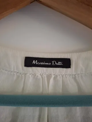 Blusa bordada Massimo Dutti