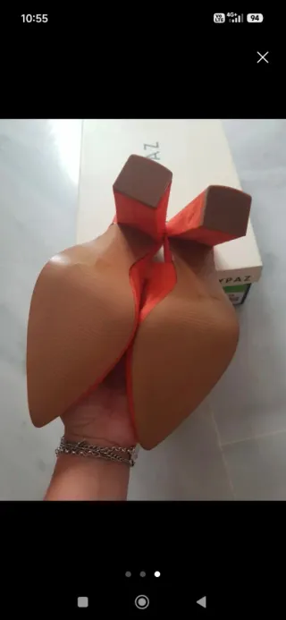 Zapatos de tacón Marypaz Naranja Talla 35