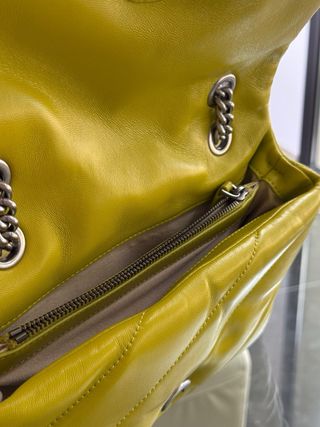 Borsa Pinko verde oliva imbottita