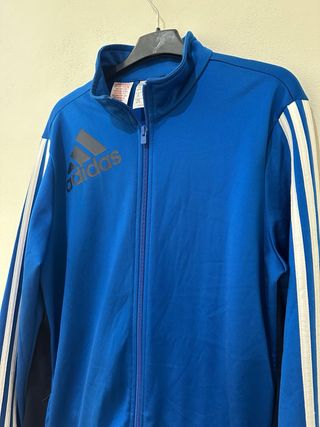 Chaqueta Deportiva Adidas Azul Talla L