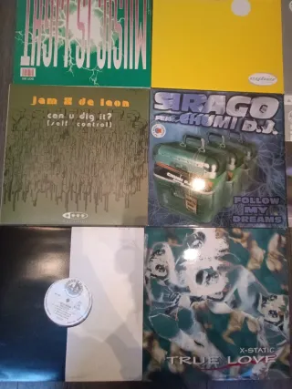 Lote Vinilos Trance y House