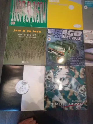 Lote Vinilos Trance y House