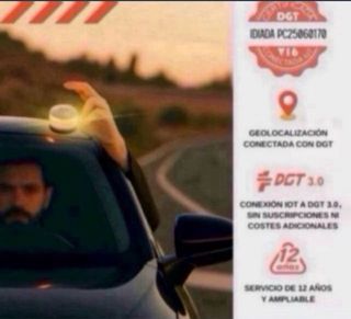 Baliza Emergencia V16 Conectada DGT Homologada