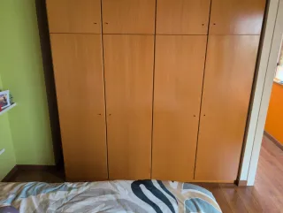 Armario de madera 198x267x62 cms