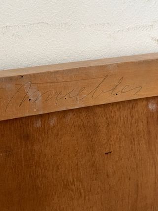 Cabecero de madera Muebles Manacor vintage