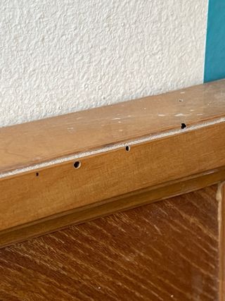 Cabecero de madera Muebles Manacor vintage