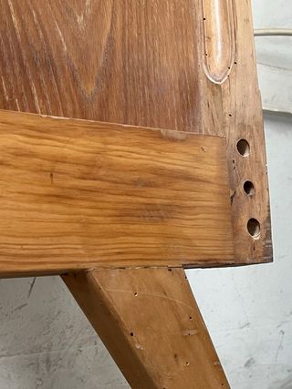 Cabecero de madera Muebles Manacor vintage