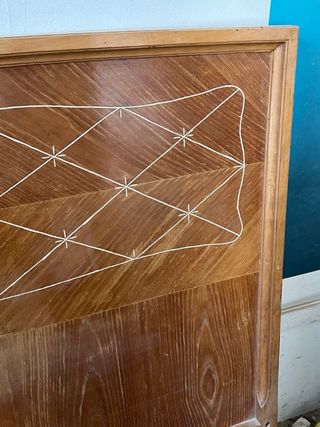 Cabecero de madera Muebles Manacor vintage