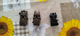 Set 3 Tacche di Mira ABS per softair