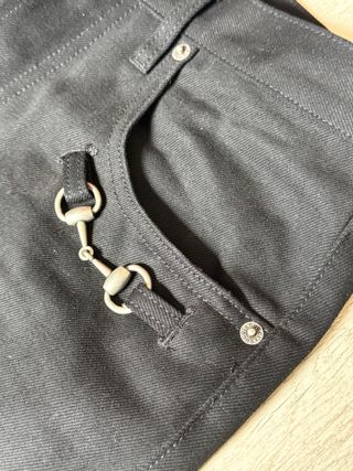 Jeans Gucci Horsebit Neri