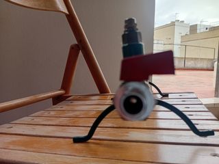 Colector aire profesional + 3 manómetros