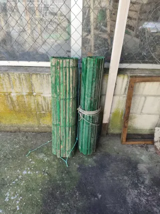 Persiana de madera para restaurar