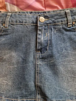 Gonna jeans donna blu