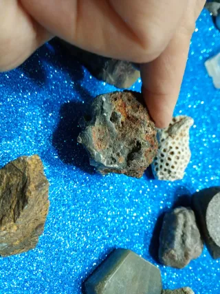 Set di minerali grezzi