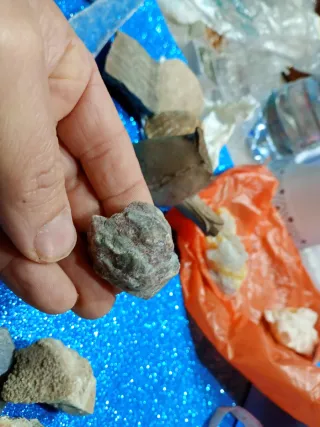 Set di minerali grezzi