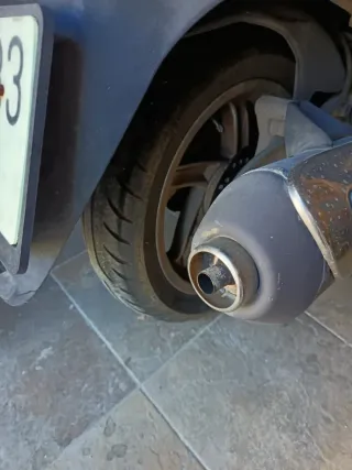 Maxi Scooter 125cc Negra