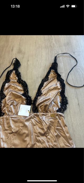 Costume intero Aurum Milano oro e nero