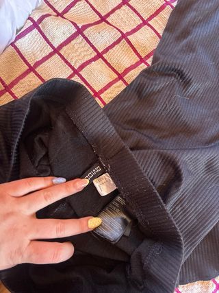 Leggings negros campana