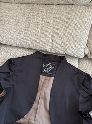 Torera/Bolero vintage negro